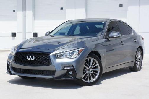 Graphite Shadow 2019 INFINITI Q50 3.0t LUXE