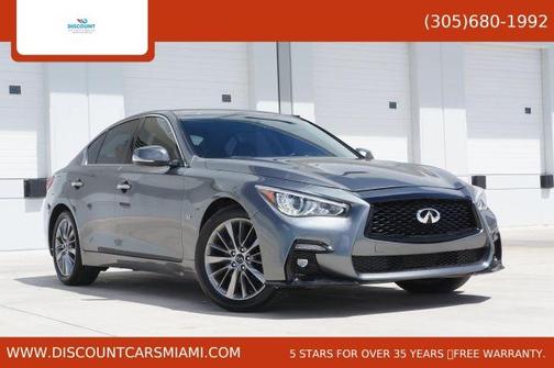 Graphite Shadow 2019 INFINITI Q50 3.0t LUXE