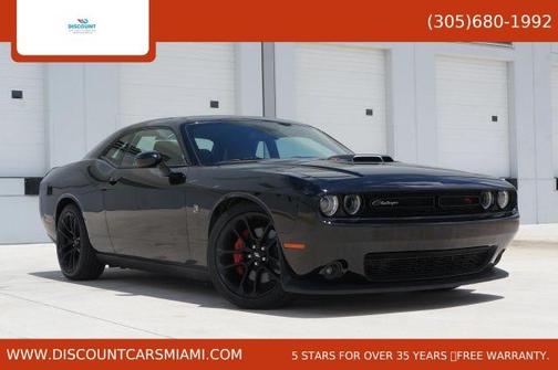 Black 2022 Dodge Challenger R/T Scat Pack