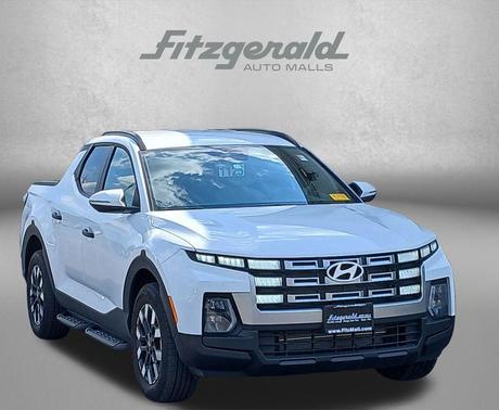 Atlas White 2025 Hyundai SANTA CRUZ SEL
