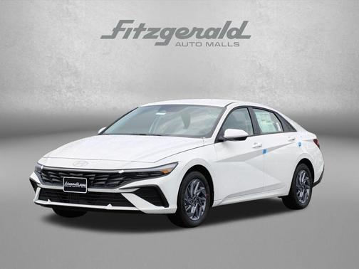 Serenity White 2026 Hyundai ELANTRA HEV Blue