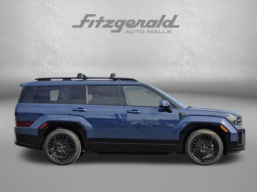 Atlantis Blue 2026 Hyundai SANTA FE HEV Calligraphy