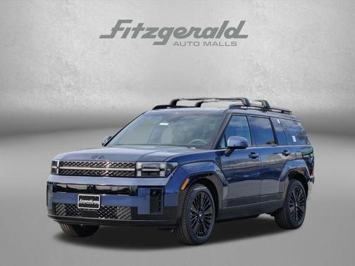 Atlantis Blue 2026 Hyundai SANTA FE HEV Calligraphy