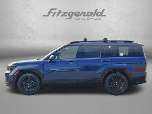 Atlantis Blue 2026 Hyundai SANTA FE HEV Calligraphy