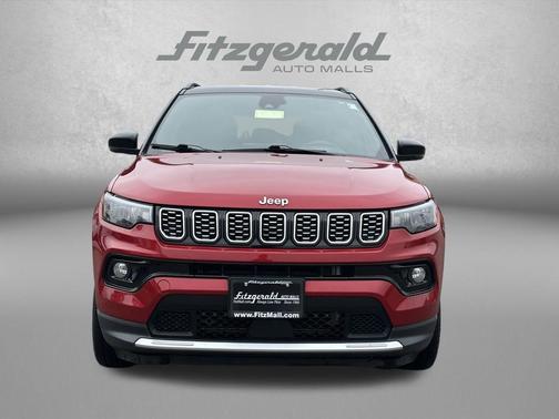 Red Hot Pearlcoat 2024 Jeep Compass Limited