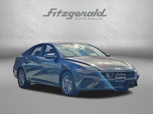 Amazon Gray 2026 Hyundai ELANTRA HEV Blue