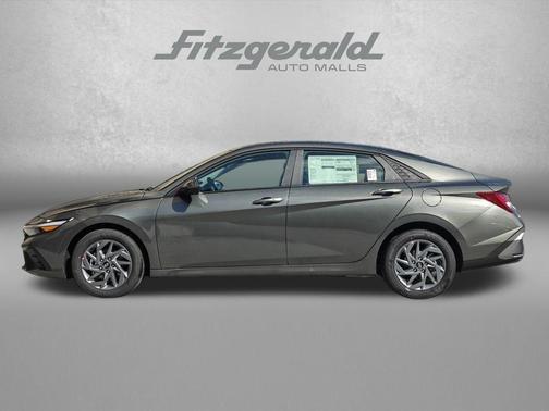 Amazon Gray 2026 Hyundai ELANTRA HEV Blue