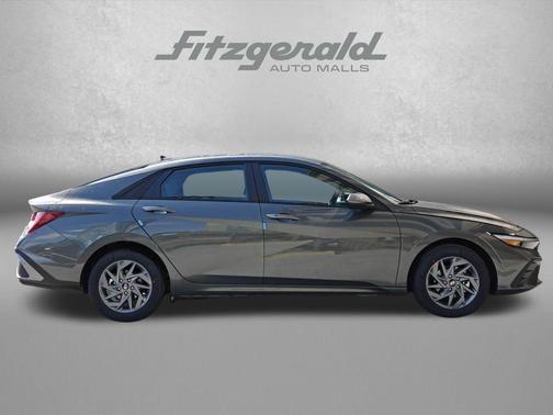Amazon Gray 2026 Hyundai ELANTRA HEV Blue