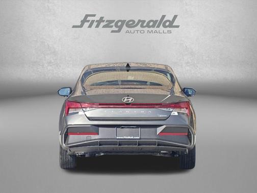 Amazon Gray 2026 Hyundai ELANTRA HEV Blue