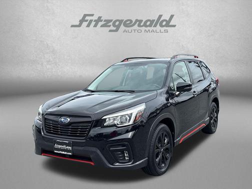 Crystal Black Silica 2020 Subaru Forester Sport