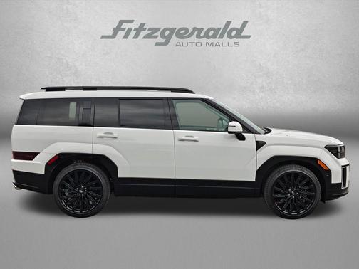 Serenity White 2026 Hyundai SANTA FE Calligraphy
