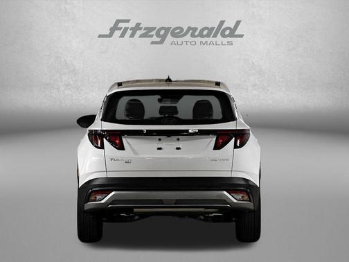 Creamy White Pearl 2026 Hyundai TUCSON Hybrid Blue SE