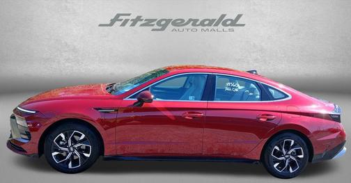 Ultimate red 2025 Hyundai SONATA SEL