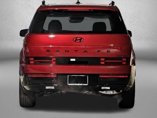 Ultimate Red 2026 Hyundai SANTA FE HEV Calligraphy