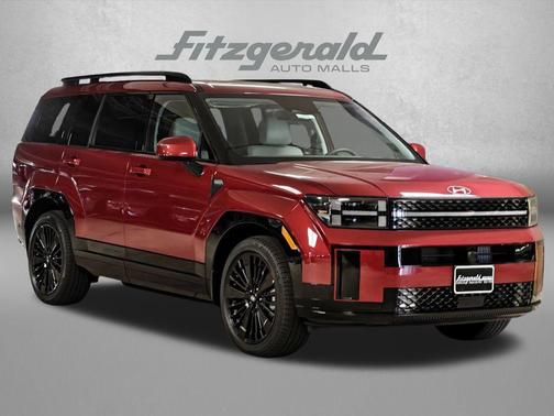 Ultimate Red 2026 Hyundai SANTA FE HEV Calligraphy