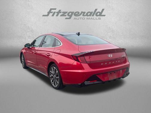 Calypso Red 2020 Hyundai SONATA Limited