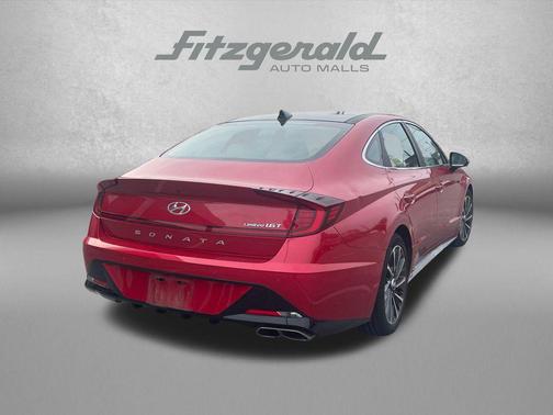 Calypso Red 2020 Hyundai SONATA Limited