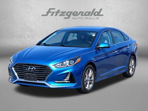 Electric Blue 2018 Hyundai SONATA SEL