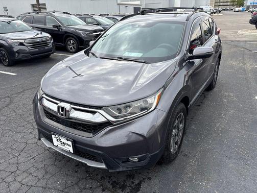 Gray 2018 Honda CR-V EX