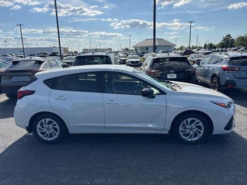 Crystal White Pearl 2024 Subaru Impreza Base