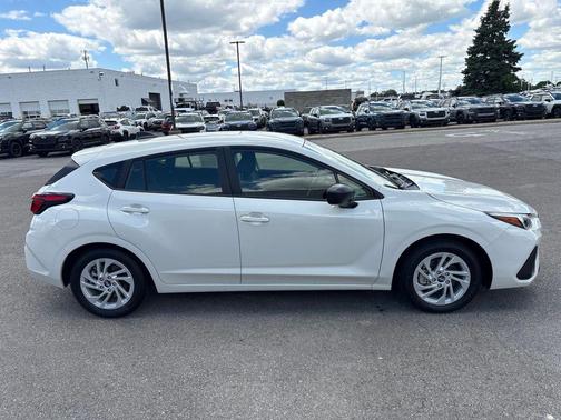 Crystal White Pearl 2024 Subaru Impreza Base