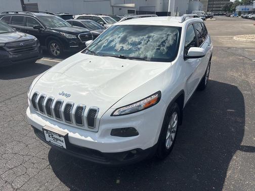Bright White Clearcoat 2017 Jeep Cherokee Latitude