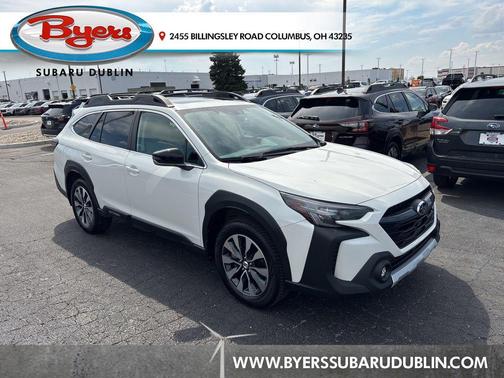 Crystal White Pearl 2024 Subaru Outback Limited