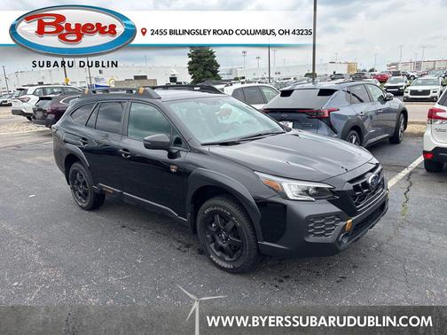 Crystal Black Silica 2025 Subaru Outback Wilderness