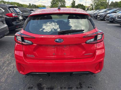 Pure Red 2024 Subaru Impreza Base