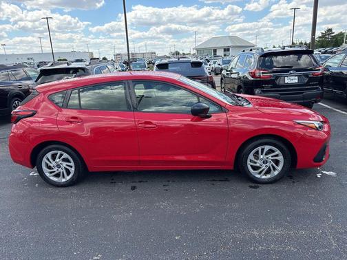 Pure Red 2024 Subaru Impreza Base
