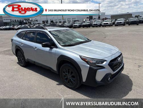 Ice Silver Metallic 2024 Subaru Outback Onyx Edition