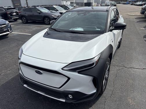 Cosmic White Pearl 2-Tone 2023 Subaru Solterra Touring