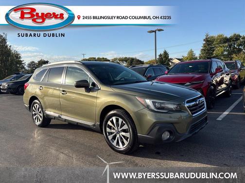 Wilderness Green Metallic 2019 Subaru Outback 2.5i Touring