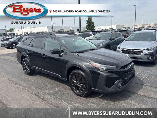 Crystal Black Silica 2024 Subaru Outback Onyx Edition XT