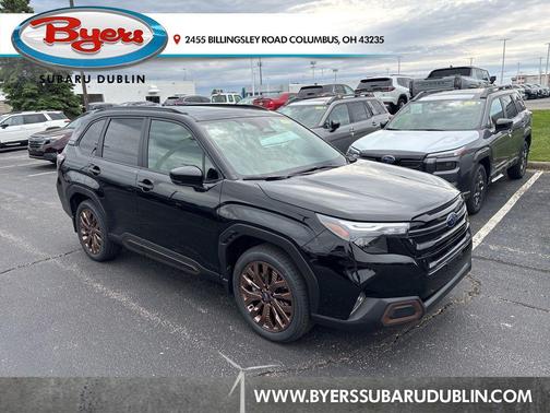 Crystal Black Silica 2026 Subaru Forester Sport
