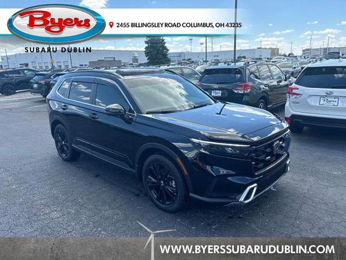 Crystal Black Pearl 2023 Honda CR-V Hybrid Sport Touring AWD