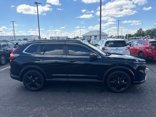 Crystal Black Pearl 2023 Honda CR-V Hybrid Sport Touring AWD