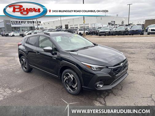 Crystal Black Silica 2026 Subaru Crosstrek Hybrid Base