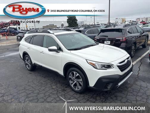 Crystal White Pearl 2020 Subaru Outback Touring