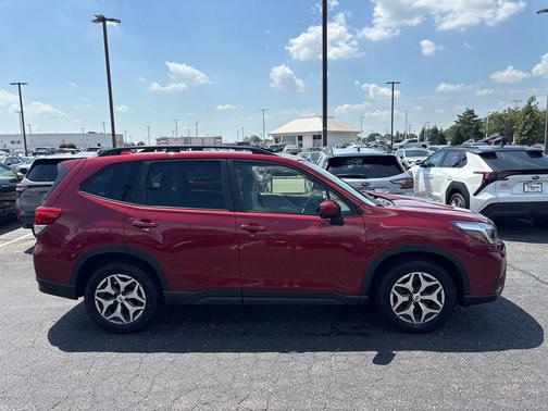 Crimson Red Pearl 2021 Subaru Forester Premium