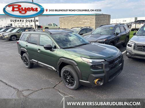 Deep Emerald Green Pearl 2026 Subaru Outback Wilderness