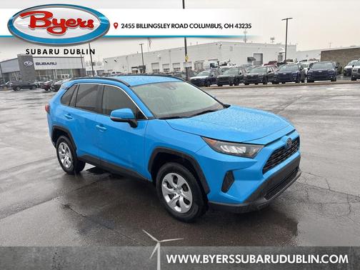 Blue Flame 2020 Toyota RAV4 LE SUV
