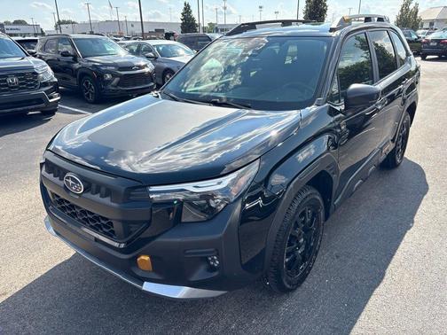 Crystal Black Silica 2026 Subaru Forester Wilderness