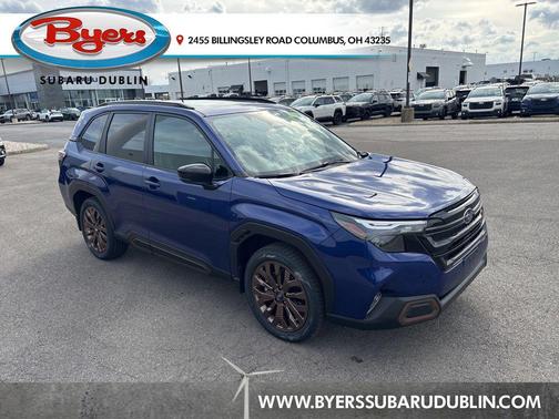 Sapphire Blue Pearl 2026 Subaru Forester Sport