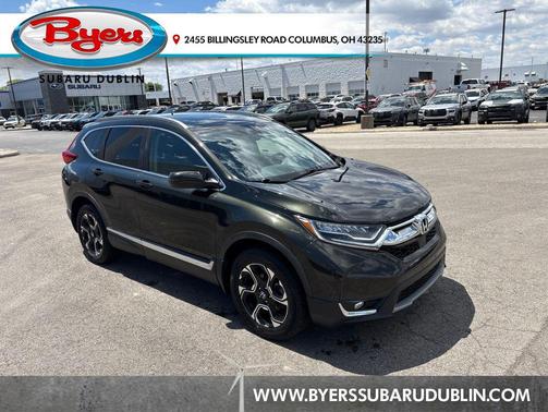 Crystal Black Pearl 2018 Honda CR-V Touring