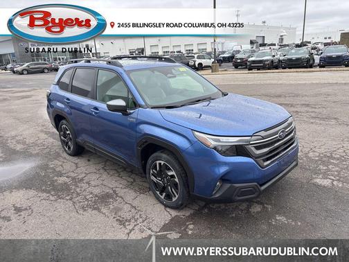 Daybreak Blue Pearl 2026 Subaru Forester Hybrid Limited