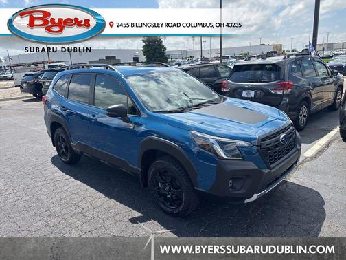 Geyser Blue 2023 Subaru Forester Wilderness
