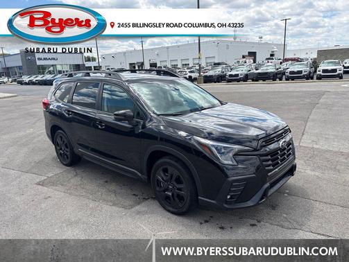 Crystal Black Silica 2023 Subaru Ascent Onyx Edition 7-Passenger
