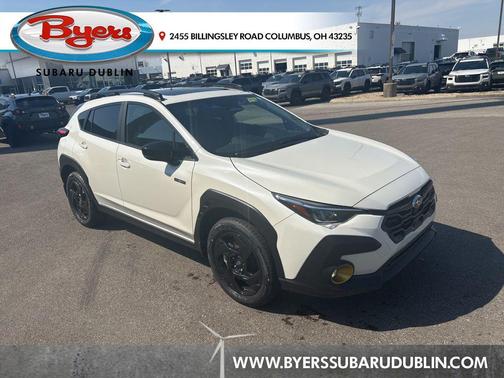 Crystal White Pearl 2026 Subaru Crosstrek Hybrid Base