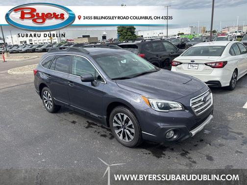 Carbide Gray Metallic 2016 Subaru Outback 3.6R Limited